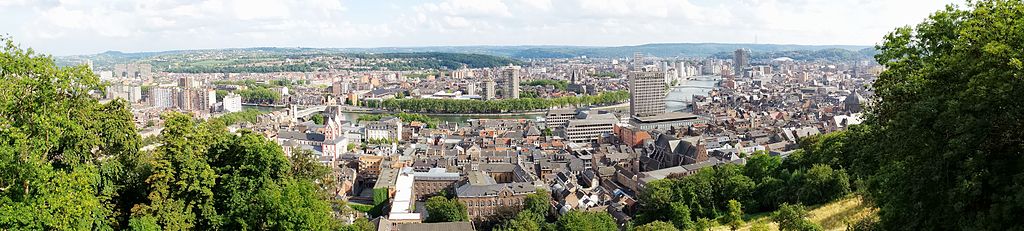 Panorama de la ville de Liège